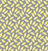 Seamless leaf pattern, background