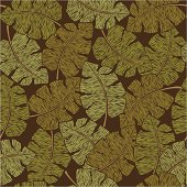 Seamless palm leaf pattern. Each piece of leaf is grouped seperately for your easy editing. Zip contains AI and PDF formats.