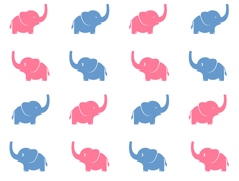 Free Baby Elephant Pink Psd And Vectors Ai Svg Eps Or Psd