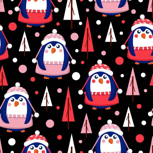 seamless-pattern-with-blue-baby-penguins-wearing-pink-red-and-white-vector-id1293083274?k=20&m=1293083274&s=612x612&w=0&h=TNJQjlevy4UuFXvtzNhDZyS2i6V6BA3wxSMATnAbB0E=