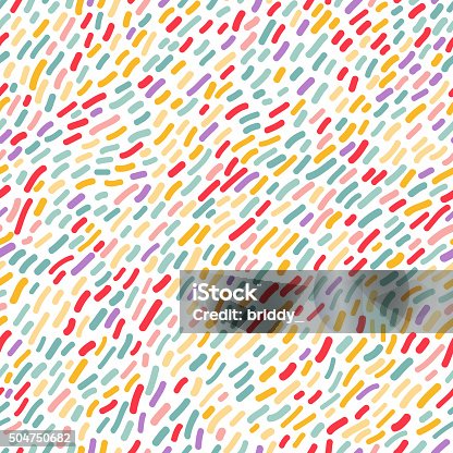 istock Seamless Pattern with Confetti 504750682