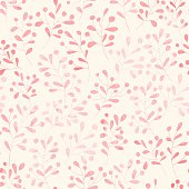istock Seamless pattern with watercolor flowers 480114372