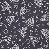 istock seamless pizza pattern on dark background 512624640