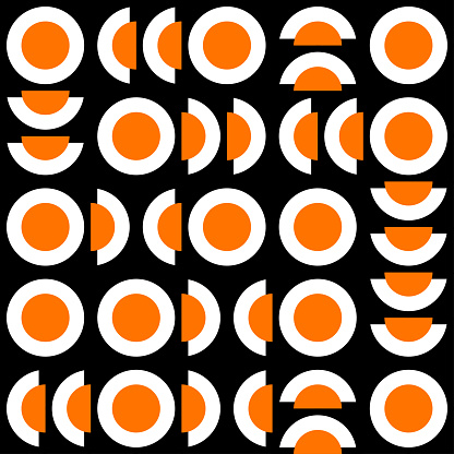 Seamless sushi pattern