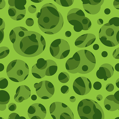 Seamless Termite’s Holes In Green