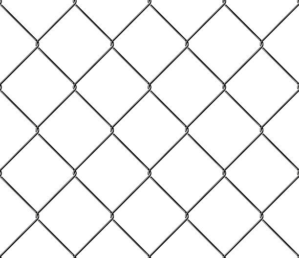 Seamless texture metal mesh fence Seamless texture metal mesh fence. Vector illustration. EPS 10. No transparency. No gradients. Raw materials are easy to edit. linkage effect stock illustrations