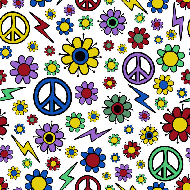 Free Free 268 Flower Power Hippie Flower Svg SVG PNG EPS DXF File