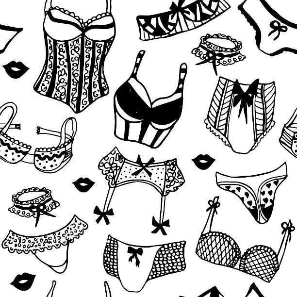 Young Girl Thong Panties Clip Art, Vector Images & Illustrations - iStock