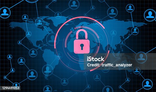 istock Security technical background 1294491053