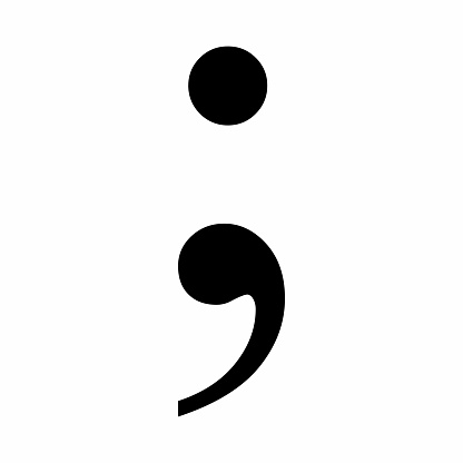 Semicolon symbol