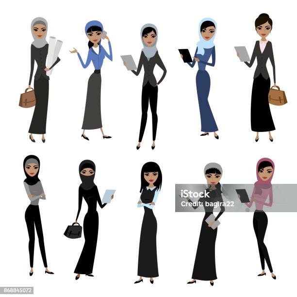 Hijab Free Vector Art 4949 Free Downloads