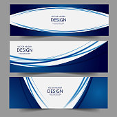 istock Set of abstract vector banners design. Collection of web banner template. 1185435691
