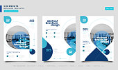 Set of Corporate brochure design