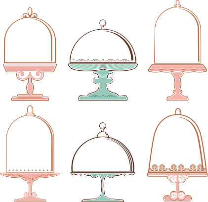 Set of Cake Stands