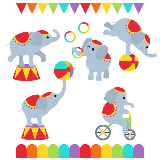 Svg Circus Elephant Silhouette - 216+ SVG PNG EPS DXF in Zip File