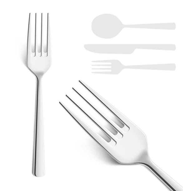 spoon egg race fork vector illustrations knife isolated clip ready illustration
