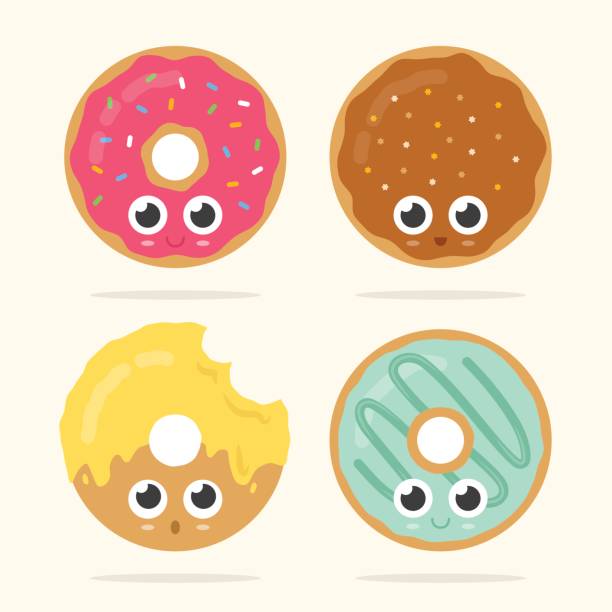 Donut Illustrations, Royalty-Free Vector Graphics & Clip Art - iStock