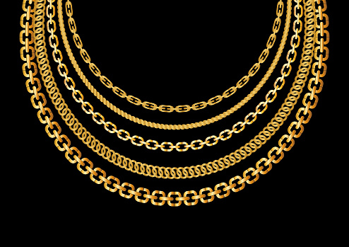 Set of Golden Chains