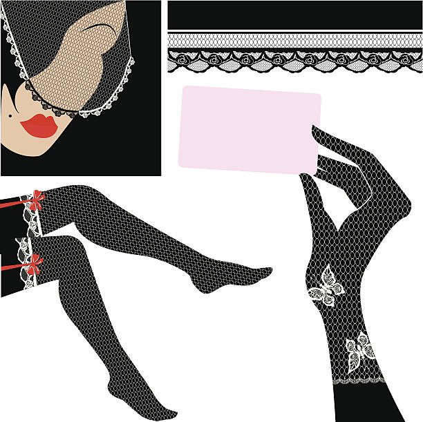 Download Royalty Free Fishnet Stockings Clip Art, Vector Images ...