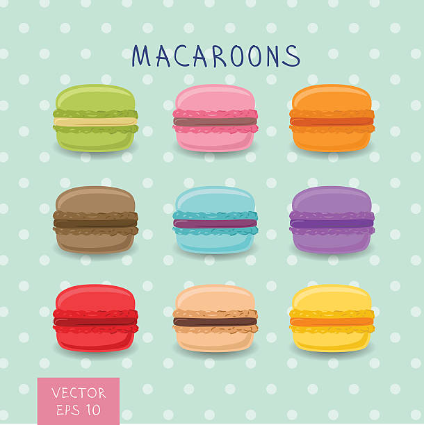 Best Macaroon Illustrations, Royalty-Free Vector Graphics & Clip Art ...