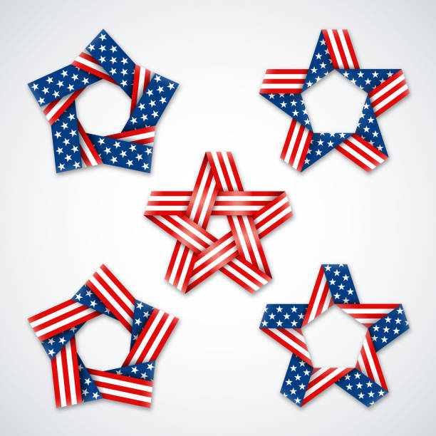 Download American Flag Folded Illustrations, Royalty-Free Vector ...