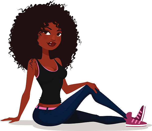 Best Afro Woman Illustrations, Royalty-Free Vector Graphics & Clip Art