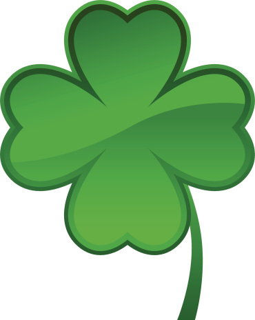 Shamrock Icon (eps, jpg and ai file in ZIP)