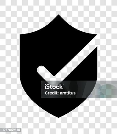 istock shield OK black 1277059418