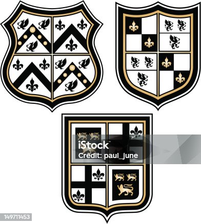 istock shiny heraldic emblem design 149711453