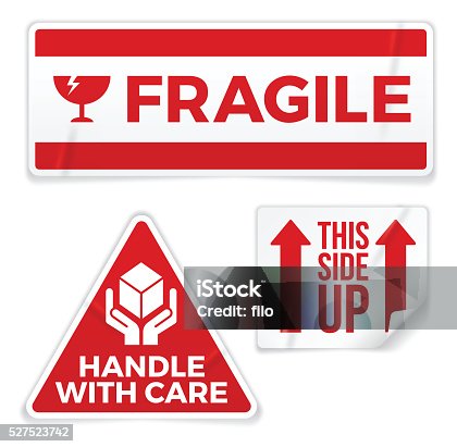 istock Shipping and Packages Stickers or Stamps 527523742