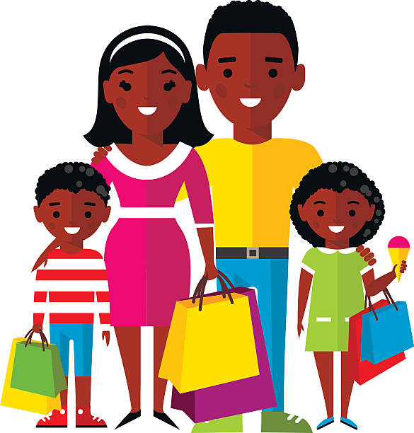 free clipart african american family - photo #2