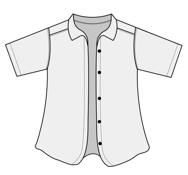 Shirt Model Silhouette Illustrations, Royalty-Free Vector Graphics ...