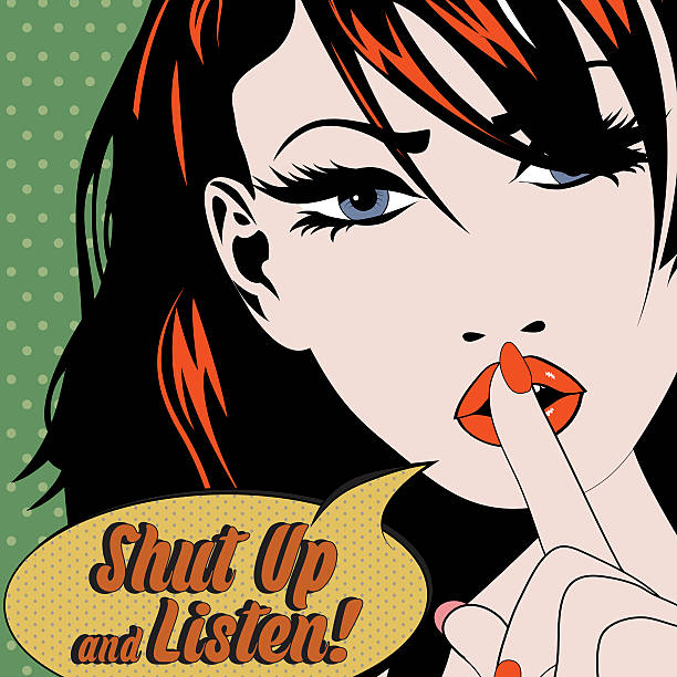Shhhhhh Illustrations, Royalty-Free Vector Graphics & Clip Art - iStock