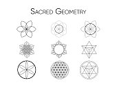 Sacred geometry and flowers of life
