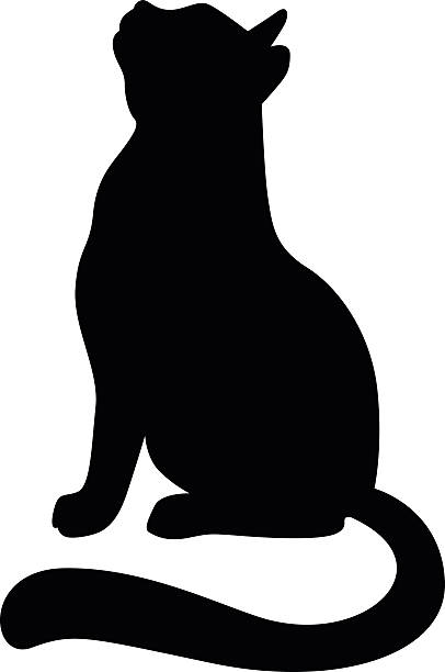 Download Royalty Free Cat Profile Clip Art, Vector Images ...