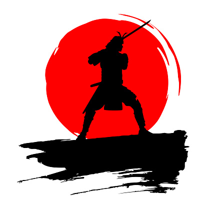 日本刀を使った武士のシルエットベクトル 侍のベクターアート素材や画像を多数ご用意 Istock