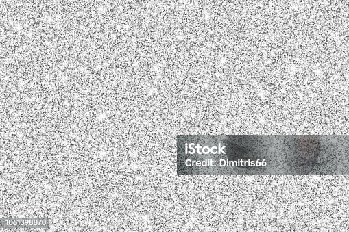 istock Silver glitter shiny vector background 1061398870