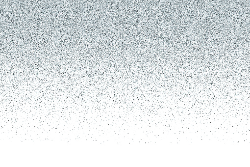 Silver vector glitter gradient background