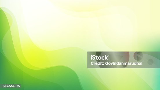istock Simple abstract Green and yellow color background 1206564525