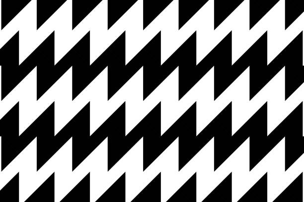 Simple striped background Simple striped background - black and white - vector pattern lightning patterns stock illustrations