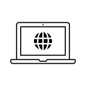istock Simple vector icons for earth, international, internet, personal computers and more. 1326263856
