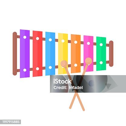 istock simple xylophone toy icon 1197915885