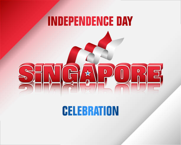 シンガポール国旗 イラスト素材 Istock