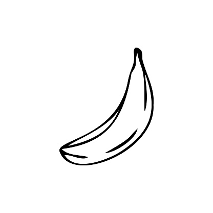 バナナ イラスト 簡単 たつく