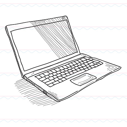 Sketch,Notebook computer