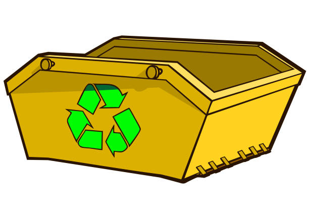 Skip For Recycling vector art illustration