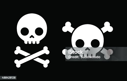 istock Skull and crossbones icons 488428128