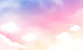 istock sky background and pastel color. Vector Illustration 1163366315