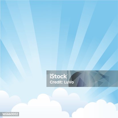 istock Sky with clouds 165660002