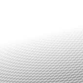 Vector Illustration of a Sloping Abstract Perspective Grey Square Background, Monochrome Repeated Geometric Grid.